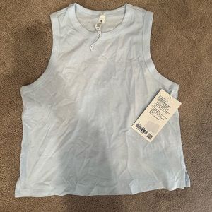 Lululemon top - baby blue - size 6